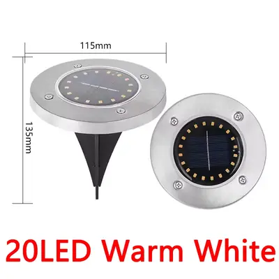 Lampes Solaire Extérieures - 8 Pièces LED Pour Jardin & Pelouse