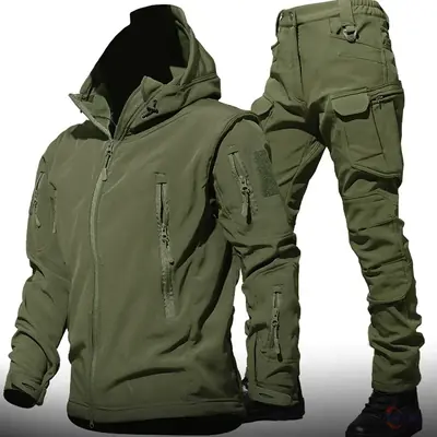 Image de Tenue Tactique Hiver 6XL - Veste & Pantalon Imperméable