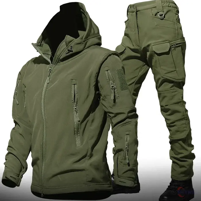 Image de Tenue Tactique Hiver 6XL - Veste & Pantalon Imperméable