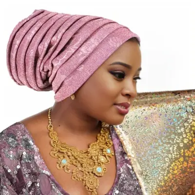 Image de Turban Pailleté Élégant pour Femmes