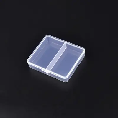 Image de Boîte de Rangement Transparente pour Bijoux et Accessoires