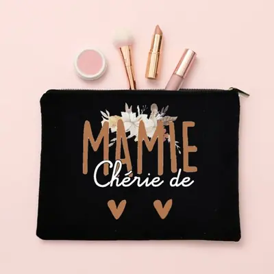 Image de Trousse de Maquillage Voyage - Cadeau Idéal pour Mamie