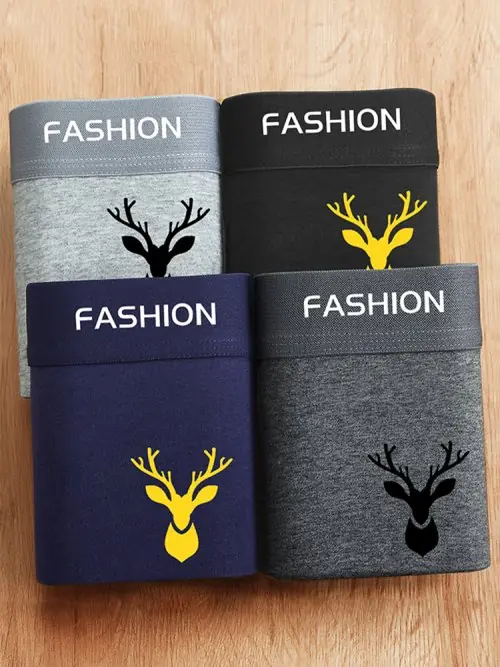 Image de Boxers Homme 4 Pièces - Confort & Style