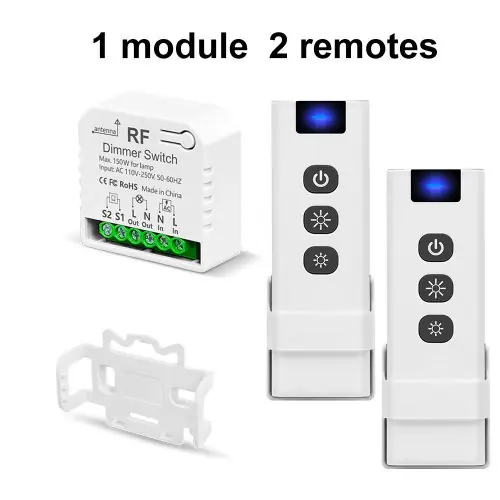 1 module 2 télécommandes