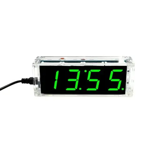 Image de Kit Horloge Numérique LED - Bricolage Électronique