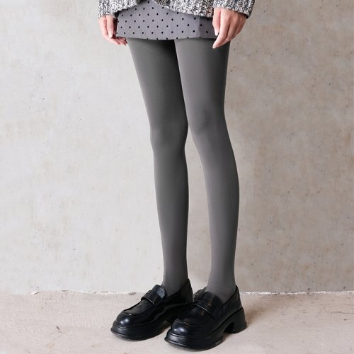 Afbeelding van Kave 80D-200D-400D Druk Panty Vrouwen Herfst Winter Basic Slanke Lichaam Vormgeven Kous Streetwear Panty Y2K Grijze Panty