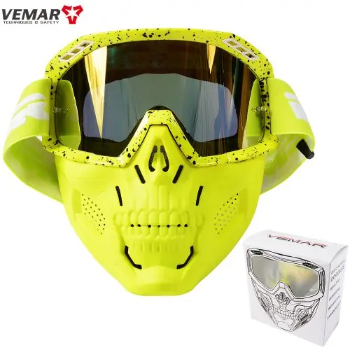 Image de Lunettes de Moto Détachables Anti-Poussière & UV