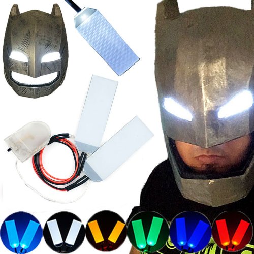 Bild von LED-Augenmaske DIY – Biegbare Halloween-Maske für Bruce Helm Cosplay