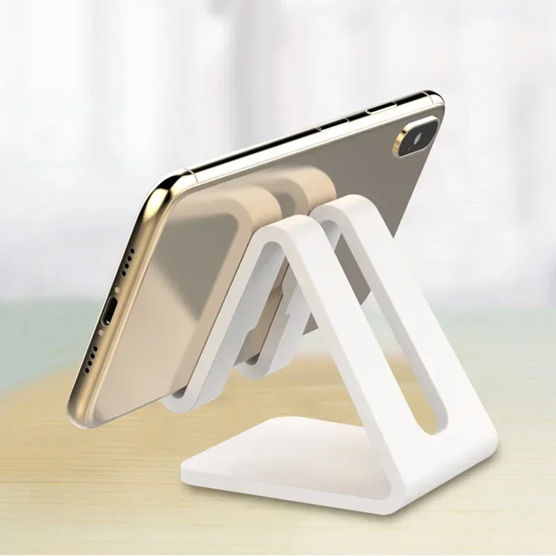 Imagen de Soporte Universal Triangular para Teléfono y Tableta, Compatible con iPhone 15 Pro Max, Huawei, Xiaomi y Otros Dispositivos Móviles