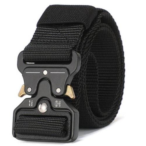 Image of Men Belt Outdoor Hunting Outdoors Belt Multi-Function Buckle Nylon Belt High Quality Canvas Belt