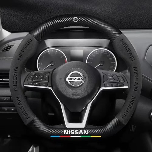 Immagine di Coprivolante per auto Nissan Qashqai Juke X-Trail Patrol Note Leaf Altima Maxima Micra Murano Rogue Pulsar Sentra Teana Tiida