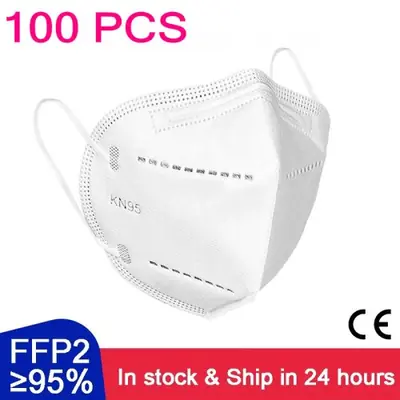 Image de Masque Facial KN95 FFP2 - Protection Optimale & Style