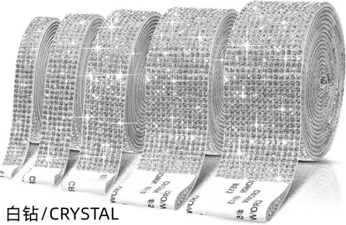 Image de Autocollants Strass Cristal - Décoration Brillante pour Téléphone & Voiture