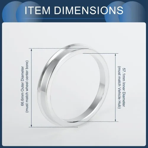57.1mm ID 66.6mm OD