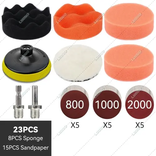 23 pièces grain 800-2000