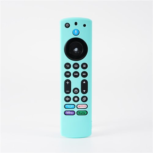 Imagen de Funda de silicona para mando a distancia Fire TV Stick 4K Max 2nd/Fire TV Omni Series/Fire TV serie 4, cubierta remota Toshiba/Insignia 2023