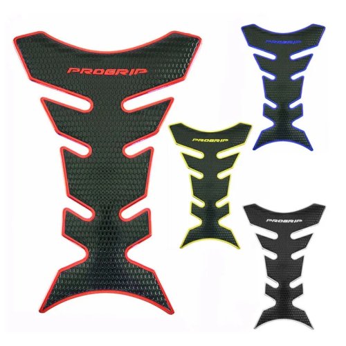 Image de Protège-réservoir Moto en Fibre de Carbone - Style Racing