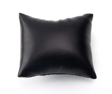 Negro PU cuero
