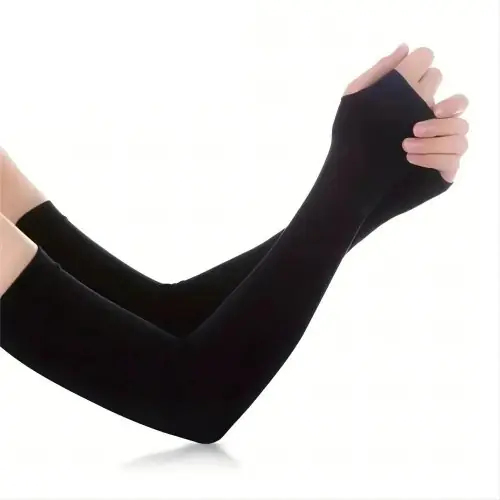 Image de Manchons UV Motif Vache - Protection Solaire Élégante