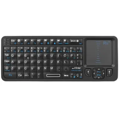 Image de Clavier Mini Bluetooth Rétroéclairé avec Pavé Tactile