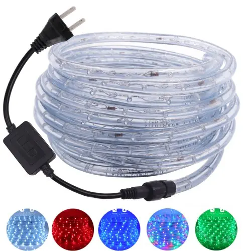 Image de Lumière LED Néon Arc-en-Ciel Étanche 220V