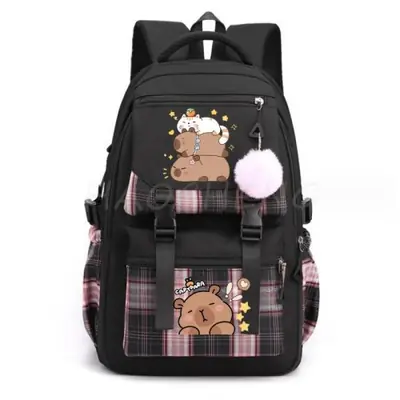Image de Sac à Dos Capybara - Style Mignon & Grande Capacité