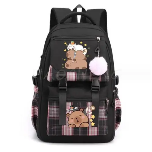 Image de Sac à Dos Capybara - Style Mignon & Grande Capacité