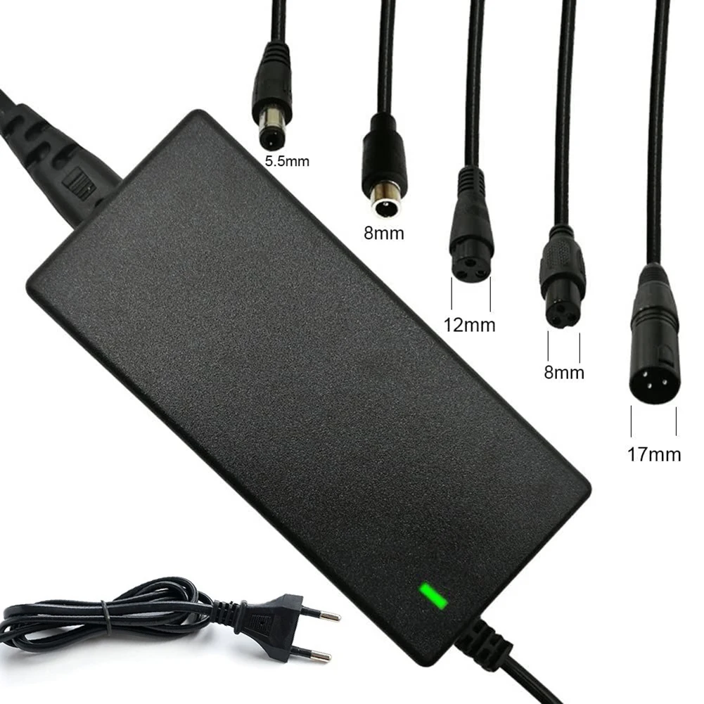 Immagine di Adattatore di Carica per Batteria al Litio 42V 2A – Compatibile con Scooter Elettrici Xiaomi Mijia Ninebot 36V, 25.2V, 25.9V, 25.6V, 24V – Accessorio di Ricarica Sicuro ed Efficiente