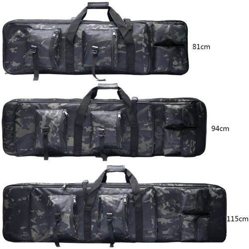 Image of Men's Outdoor Tactical Shooting Backpack with Molle System – Durable Nylon Gun Case for Hunting, Airsoft, and Sniper Rifle Storage