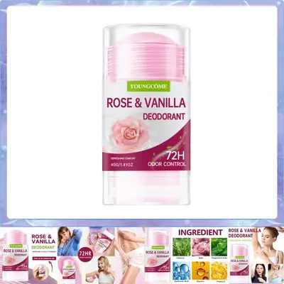 Image de Déodorant Bâton Rose Vanilla - Anti-Transpirant Rafraîchissant