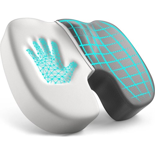 Ergonomic Memory Foam Seat Cushion for Office Chair, Hemorrhoid Relief Pillow, Comfortable Desk Cushion for Long Sitting, Student and Sedentary Lifestyle Support