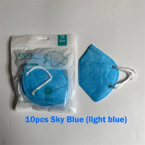 10Pcs lucht blauw