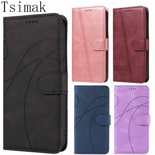 Immagine di Custodia in pelle per Motorola Moto G13 G23 G53 G73 G14 G24 G34 G54 G84 G85 G04 G04S G05 G06 E13 E14 Flip Portafoglio Stand Copertura del telefono