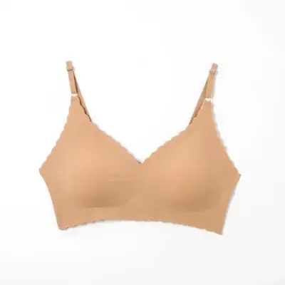 Image de Soutien-gorge en soie glacée sans couture - Confort & élégance