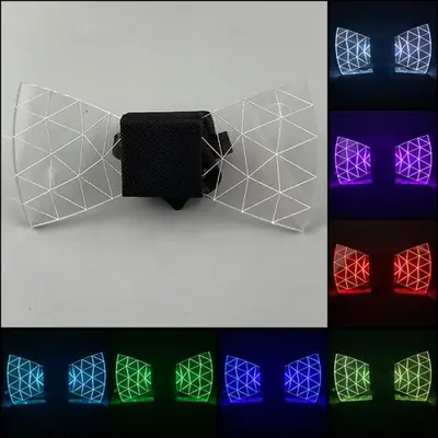 Image de Nœud Papillon LED Lumineux - Élégant & Brillant