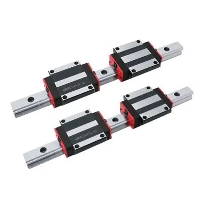 Image de Kit Rail Linéaire 15mm & 20mm pour Routeur CNC - Précision et Robustesse