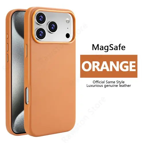 Image de Étui MagSafe Cuir Premium pour iPhone