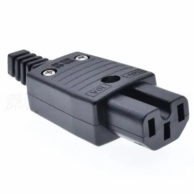 Image de Adaptateur IEC C13/C14/C15 - Prise Électrique 10A 250V Noir