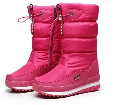Image de Bottes d'Hiver Femme - Chauffantes, Imperméables & Antidérapantes