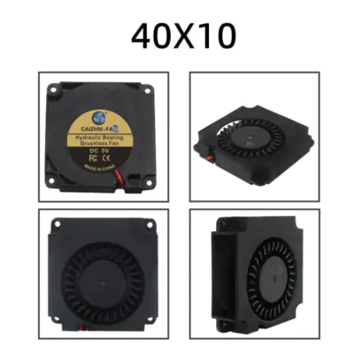 Image de Ventilateur Miniature 30-97mm - Refroidissement Silencieux DC 5V/12V/24V