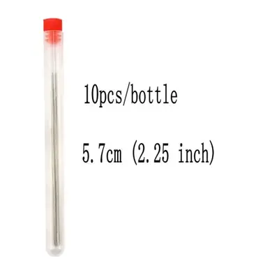 Image de Aiguilles à Perles Incurvées - 10 pcs en Acier Inoxydable