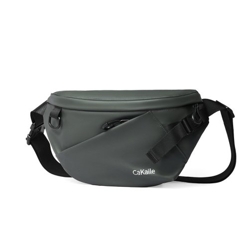 Afbeelding van Nieuwe hoge kwaliteit panelen heuptassen merk unisex borstzak casual outdoor reizen crossbody tas heren heupriem tassen