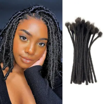 Extensions Dreadlocks Humaines - 40 Brins Faits Main