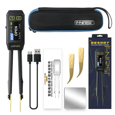 Image de Testeur LCR Intelligent avec Pince à Pont - Multimètre Automatique
