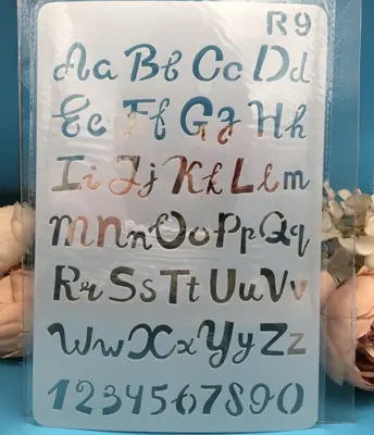 Image de Pochoirs Lettres 26cm - DIY & Scrapbooking