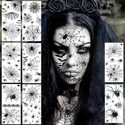 Image de Tatouages Temporaires Zombie Horribles - Effet Monstre