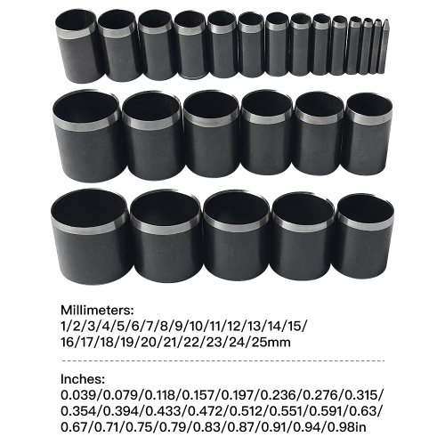 Imagen de Kit de Troqueles para Perforación en Cuero - Precisión y Durabilidad