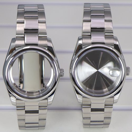 Zdjęcie Koperta zegarkowa 36/40mm – szkło szafirowe i stal nierdzewna