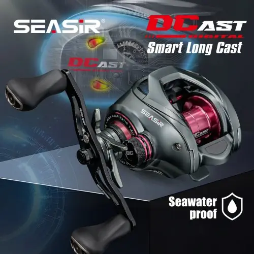Image de Moulinet Baitcasting High-Performance avec Contrôle Numérique