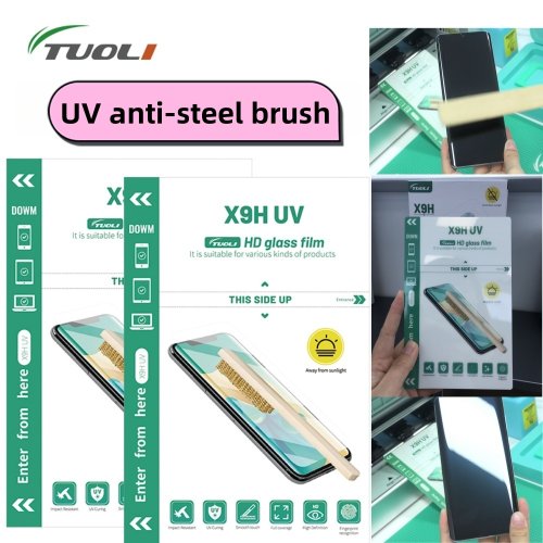 Image de Protecteur d'écran TPU incurvé X9H - Anti-rayures, UV, Flexible - 30/50 pcs